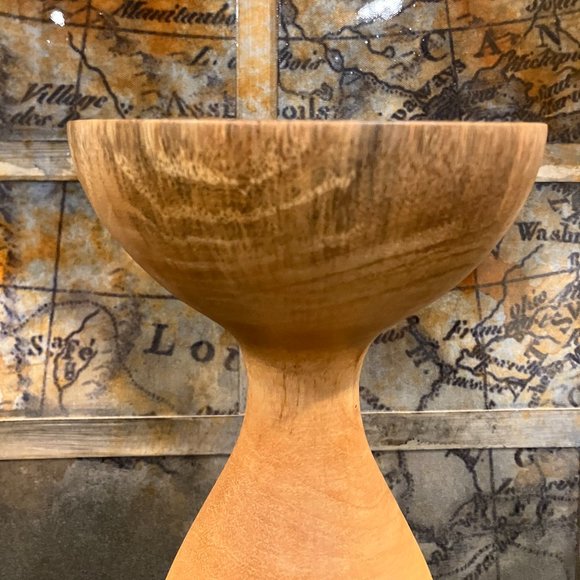 Wood Vase Natural Color, Toulon Design - Picture 9 of 10